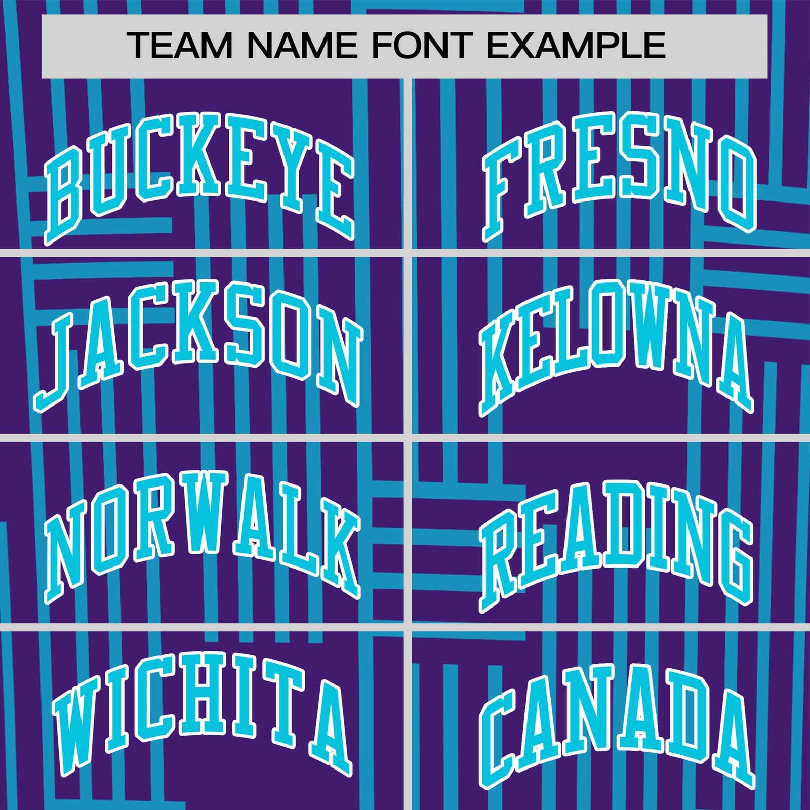 Custom Purple-Sky Blue Personalized Line Pattern Performance T-Shirt