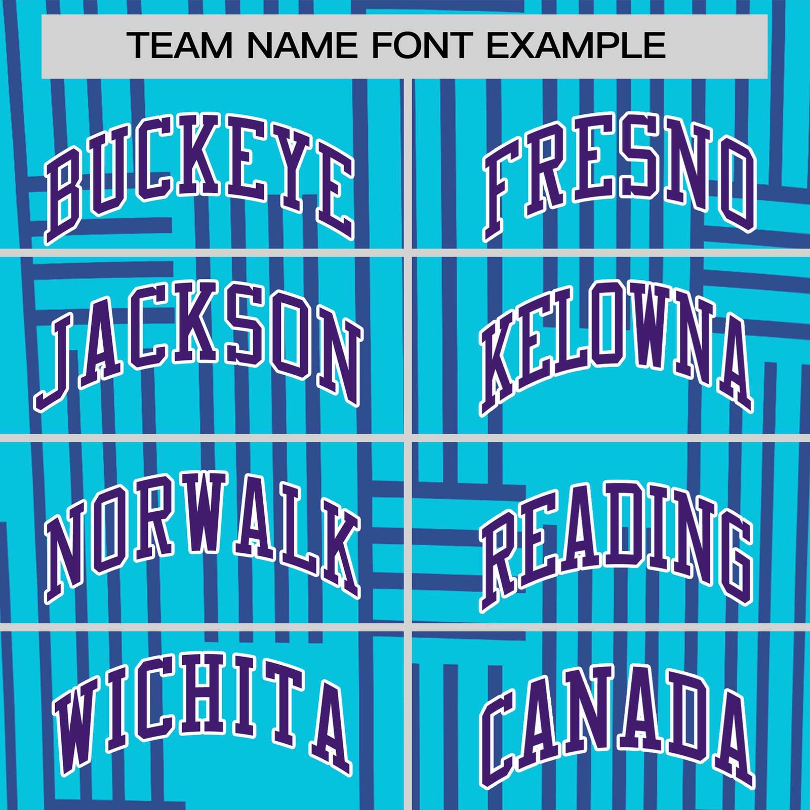 Custom Sky Blue-Purple Personalized Line Pattern Performance T-Shirt