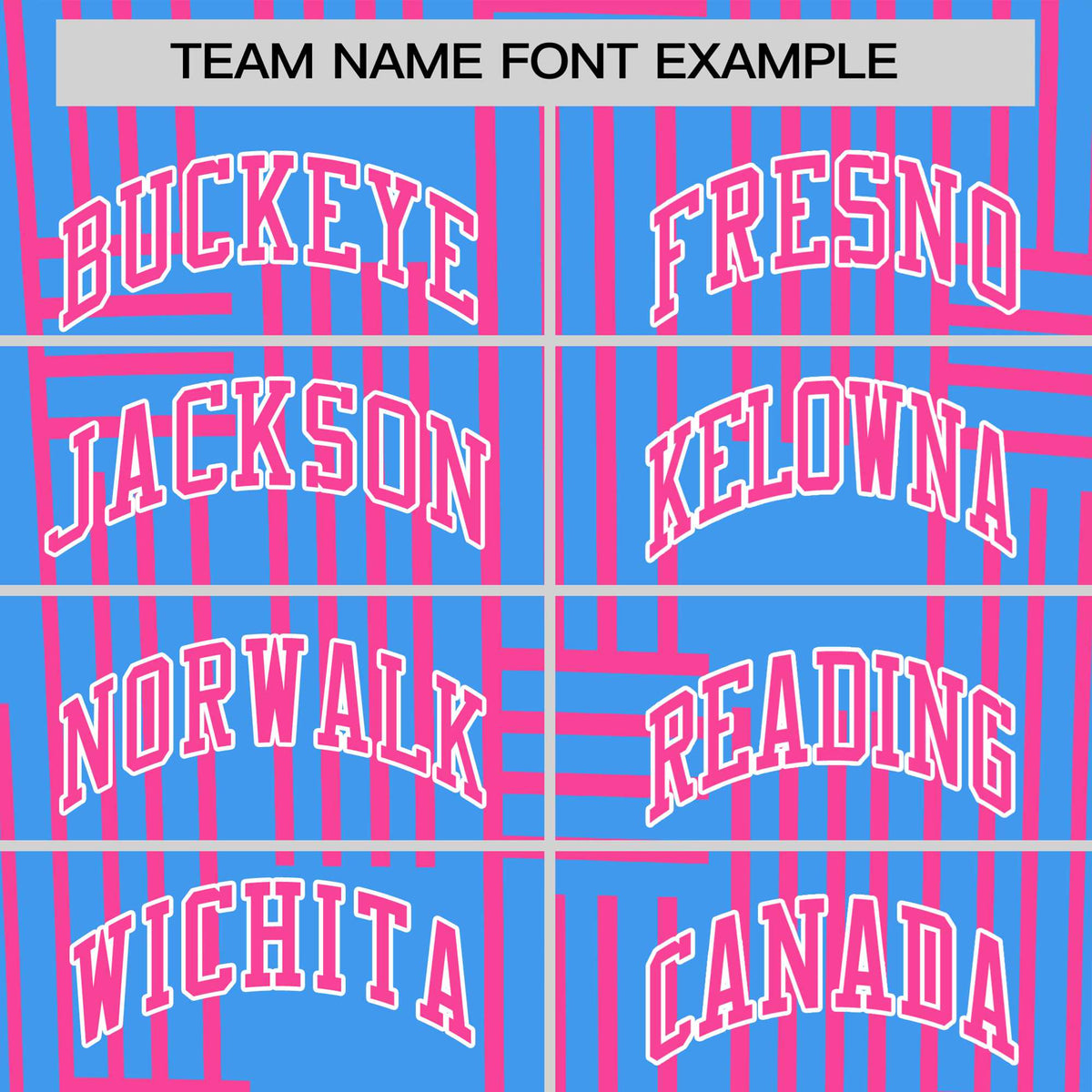 Custom Powder Blue-Pink Personalized Line Pattern Performance T-Shirt