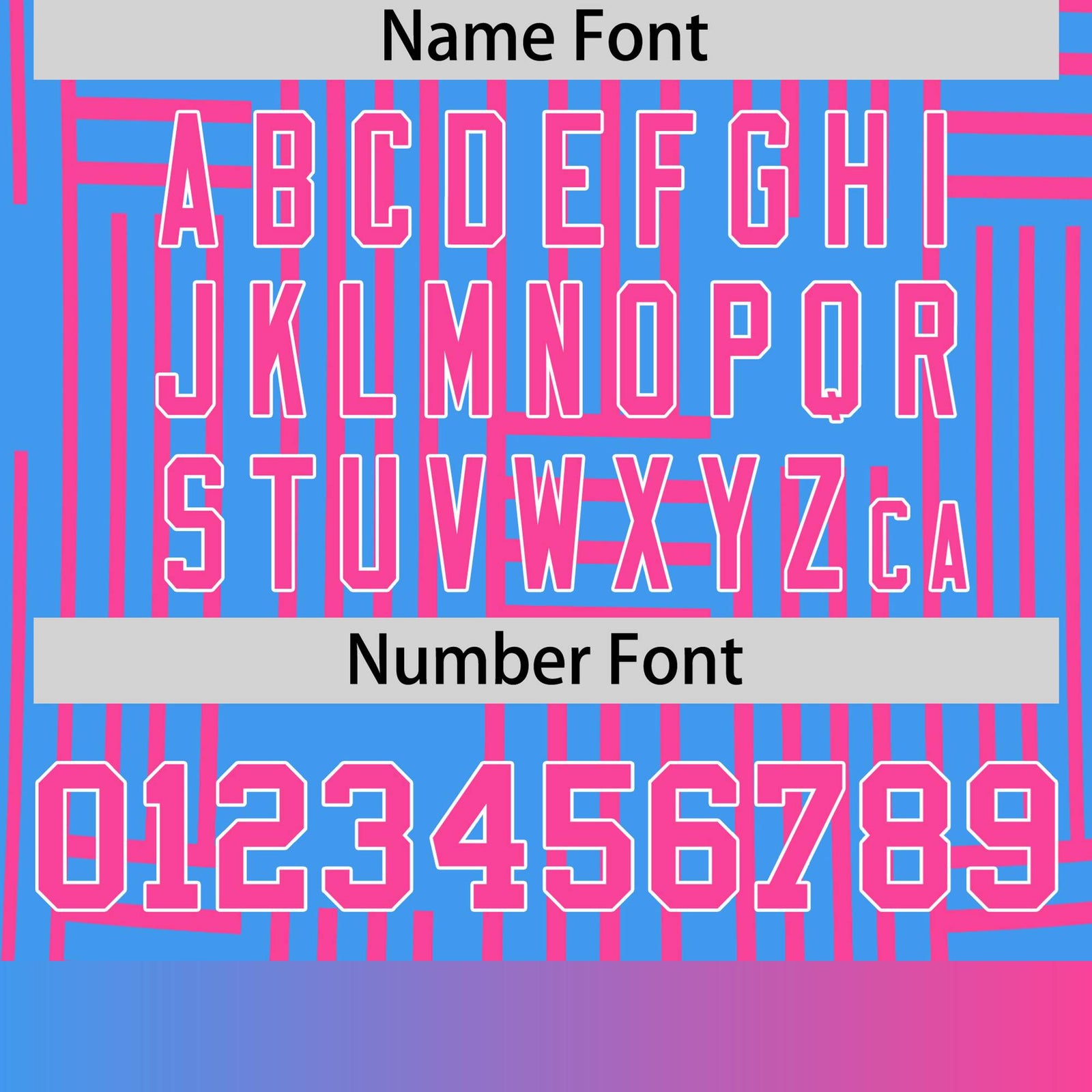 Custom Powder Blue-Pink Personalized Line Pattern Performance T-Shirt