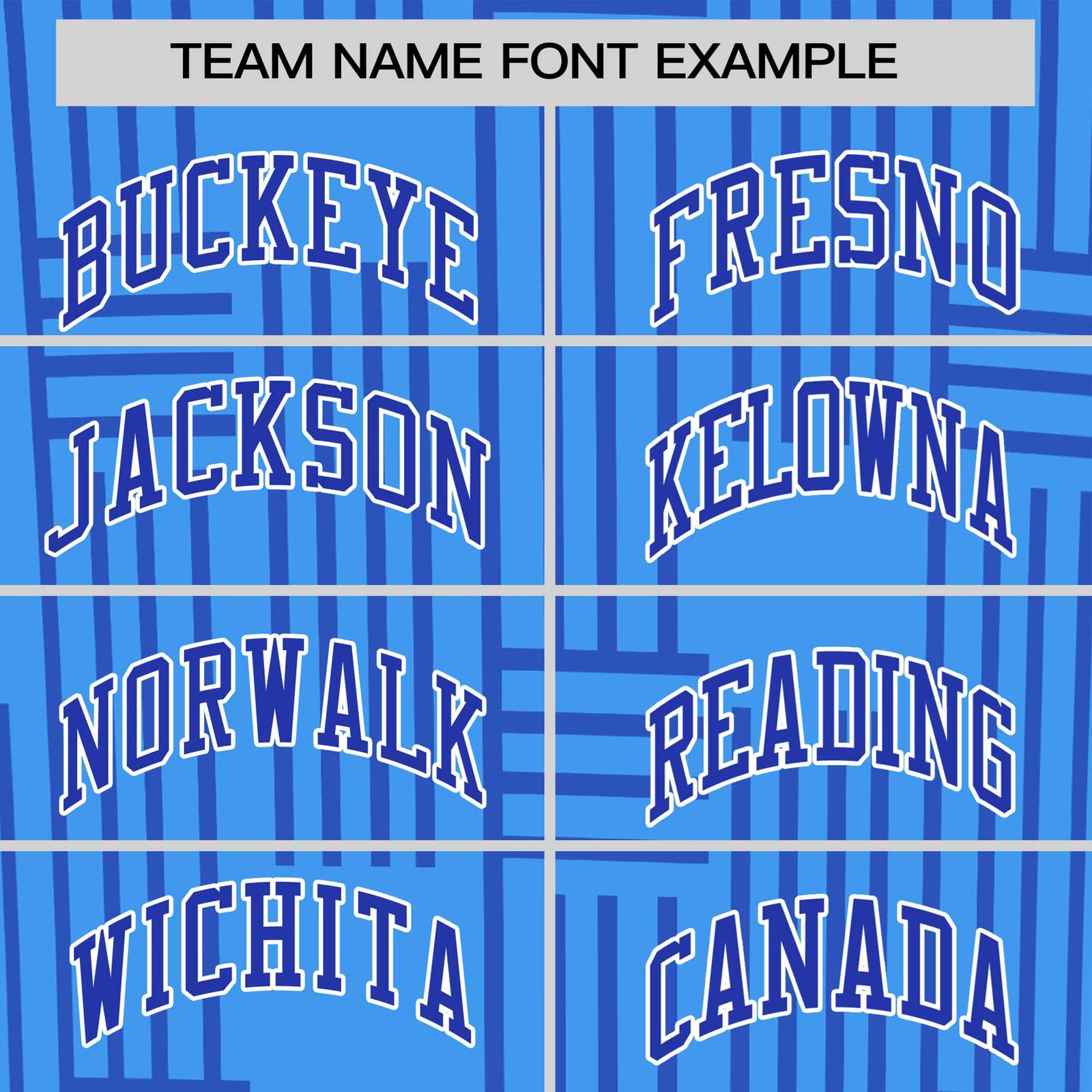 Custom Powder Blue-Royal Blue Personalized Line Pattern Performance T-Shirt
