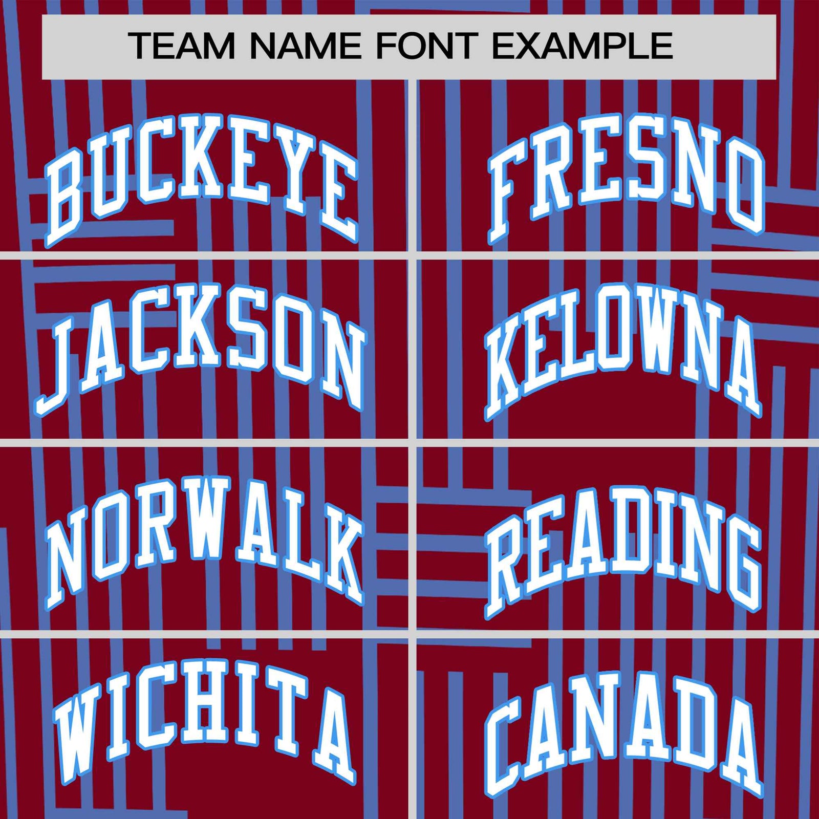 Custom Crimson-Powder Blue Personalized Line Pattern Performance T-Shirt