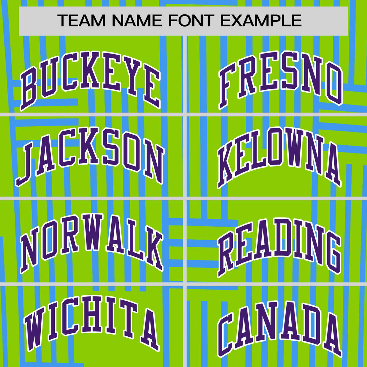 Custom Neon Green-Powder Blue Personalized Line Pattern Performance T-Shirt