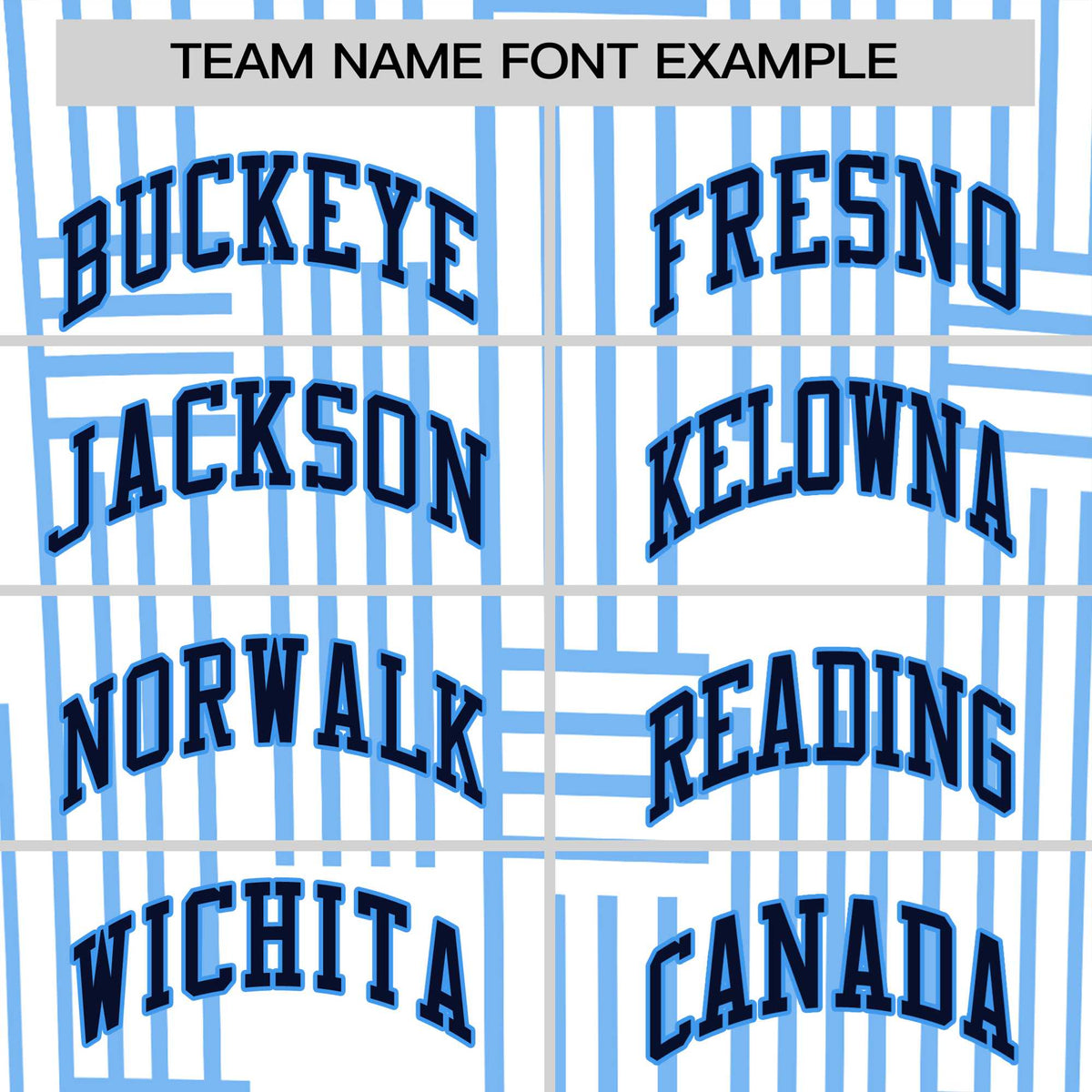 Custom White-Powder Blue Personalized Line Pattern Performance T-Shirt