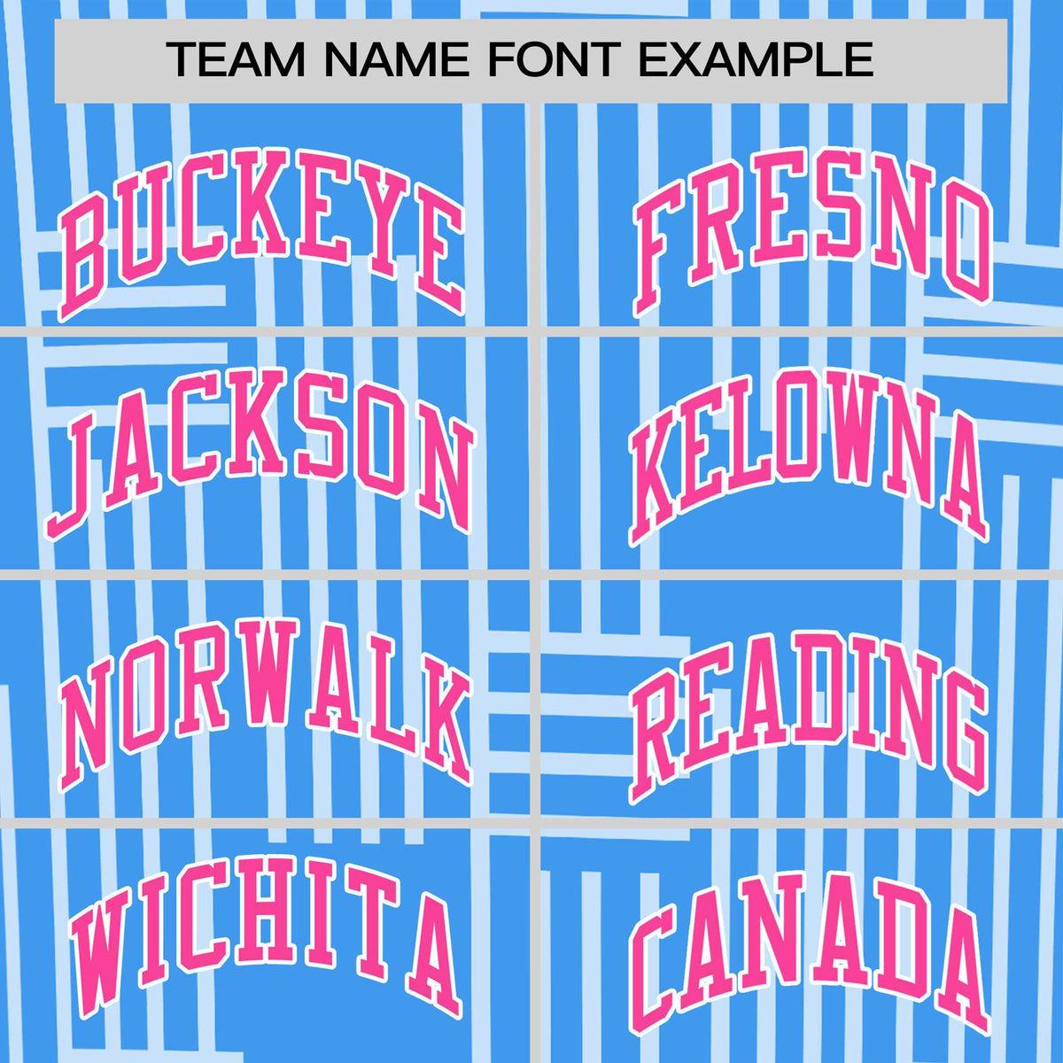 Custom Powder Blue-White Personalized Line Pattern Performance T-Shirt