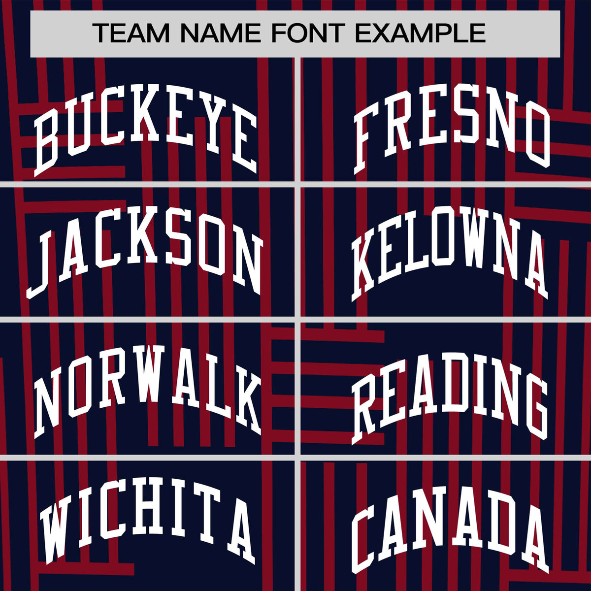 Custom Navy Red Personalized Line Pattern Performance T-Shirt