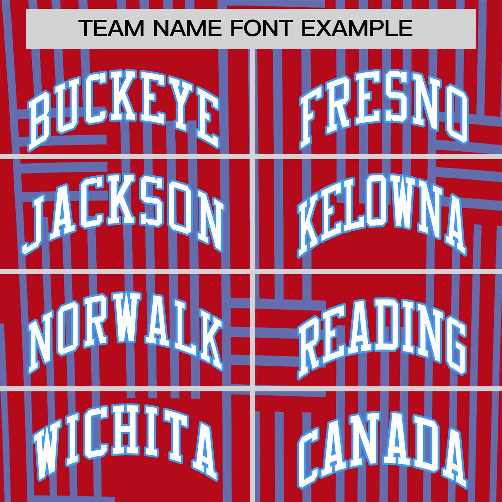 Custom Red-Powder Blue Personalized Line Pattern Performance T-Shirt