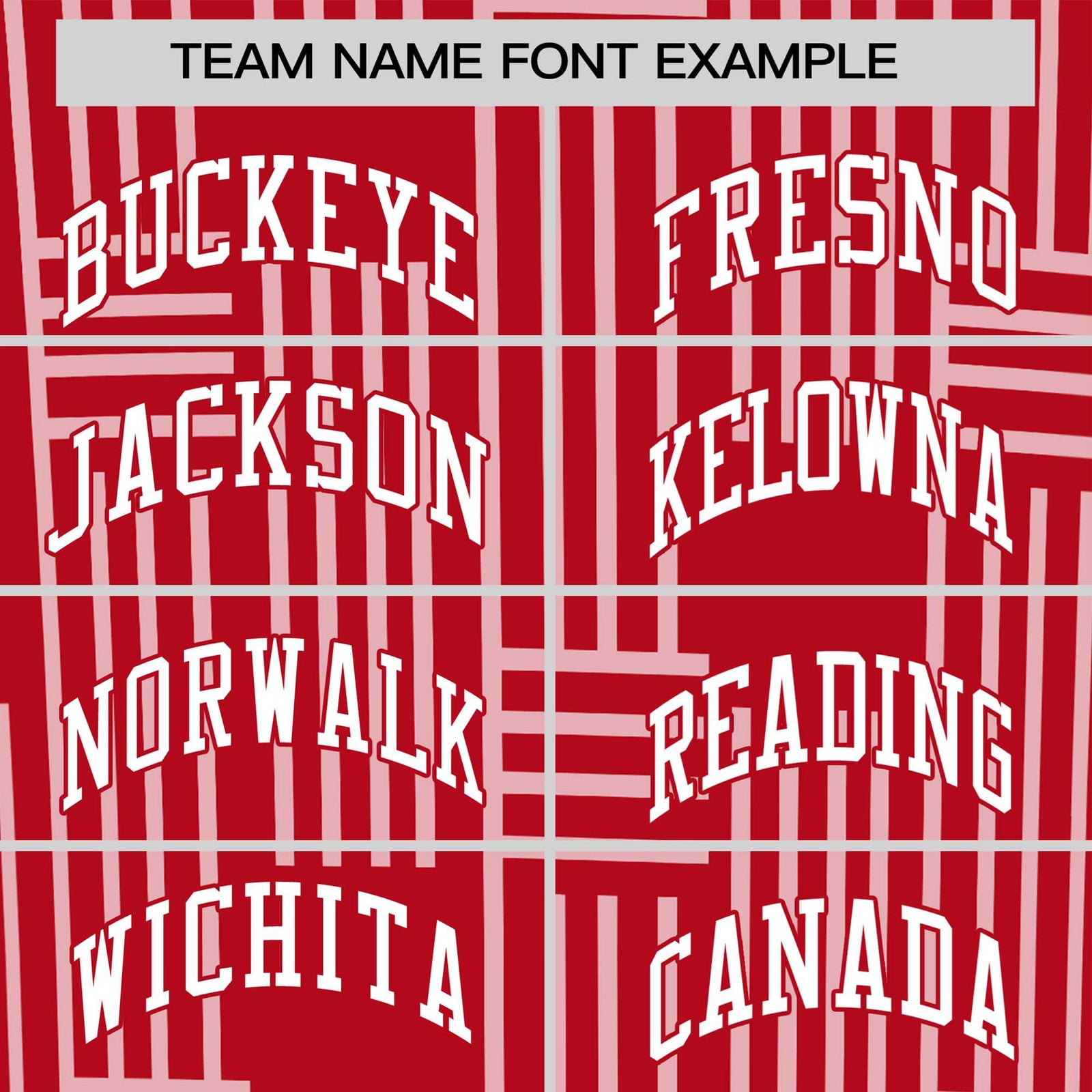 Custom Red White Personalized Line Pattern Performance T-Shirt