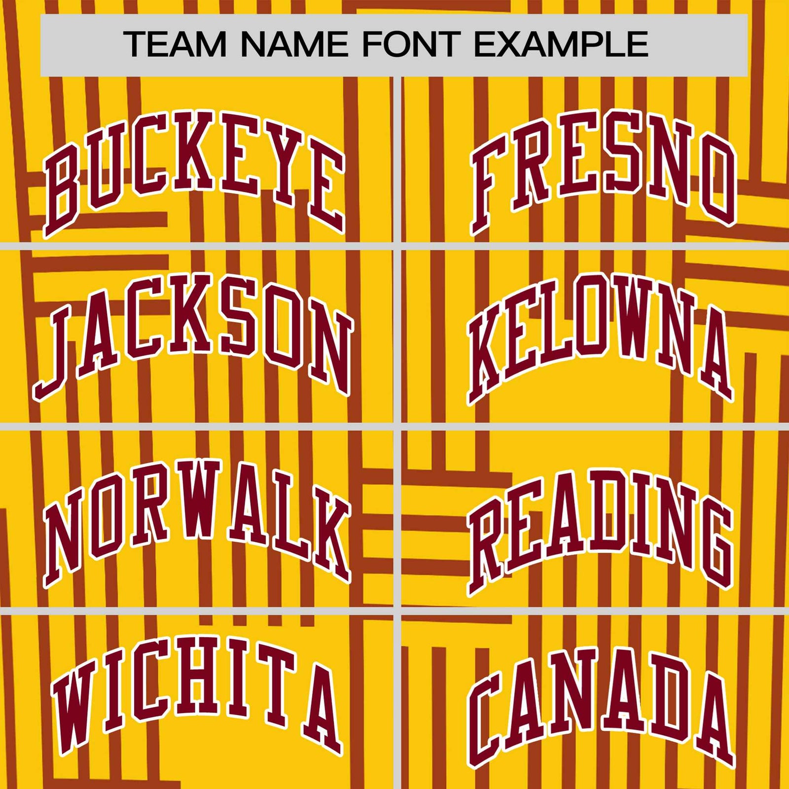 Custom Gold 01 Crimson Personalized Line Pattern Performance T-Shirt