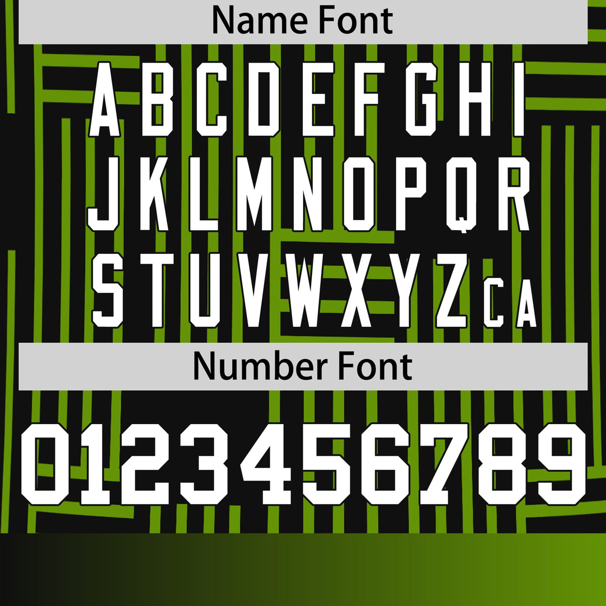 Custom Black-Neon Green Personalized Line Pattern Performance T-Shirt