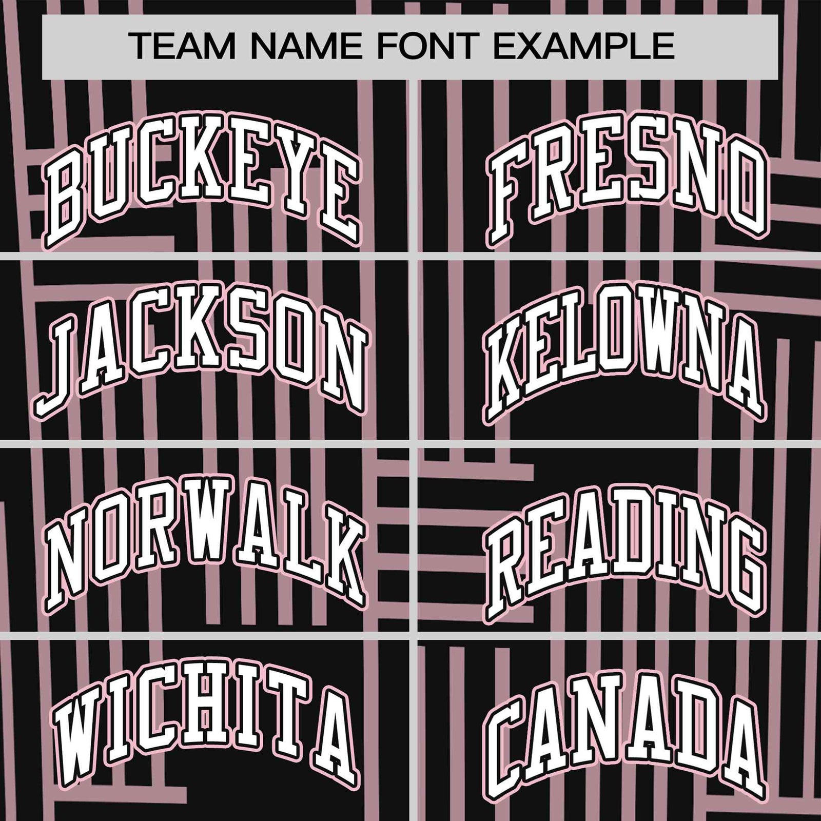 Custom Black-Light Pink Personalized Line Pattern Performance T-Shirt