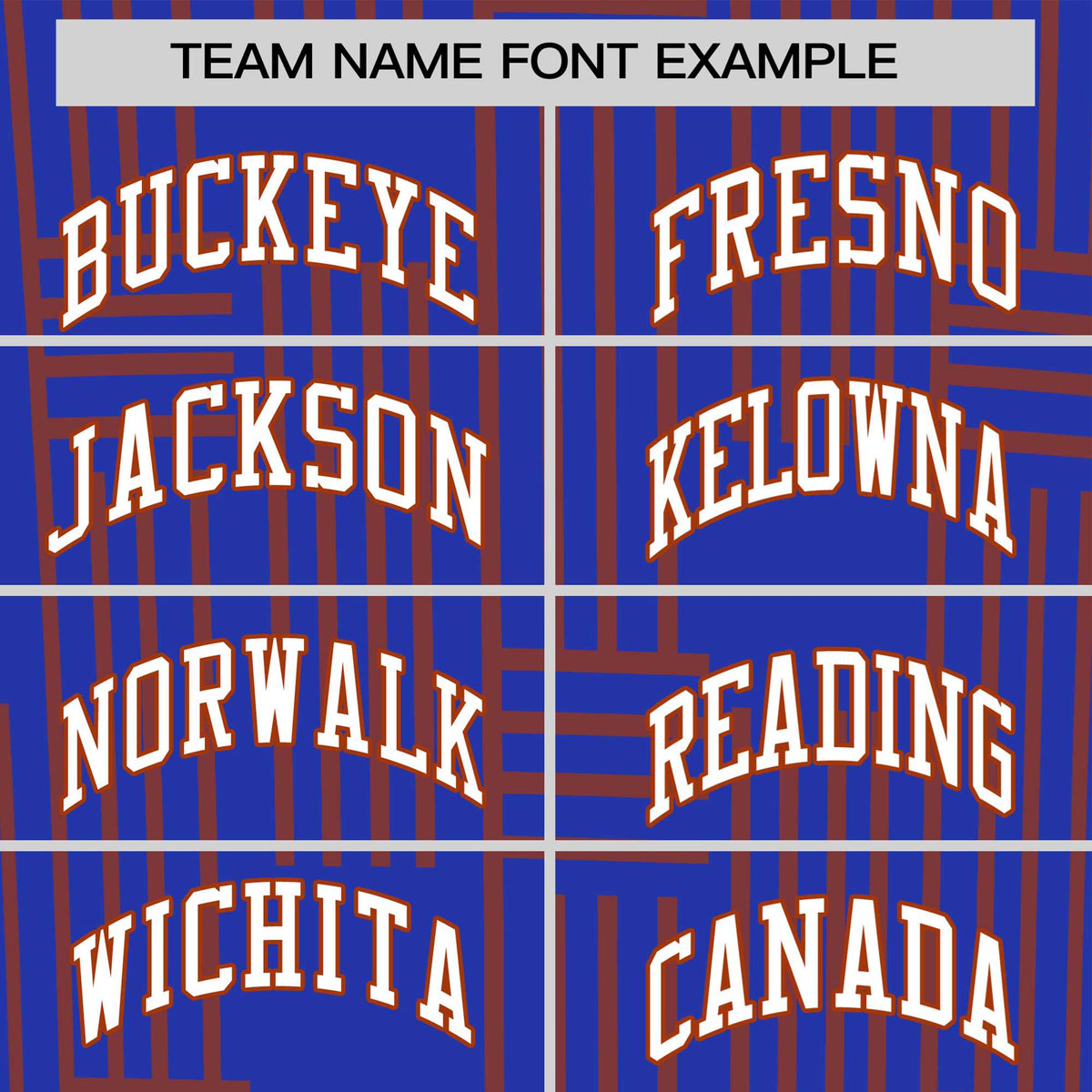 Custom Royal Blue-Texas Orange Personalized Line Pattern Performance T-Shirt