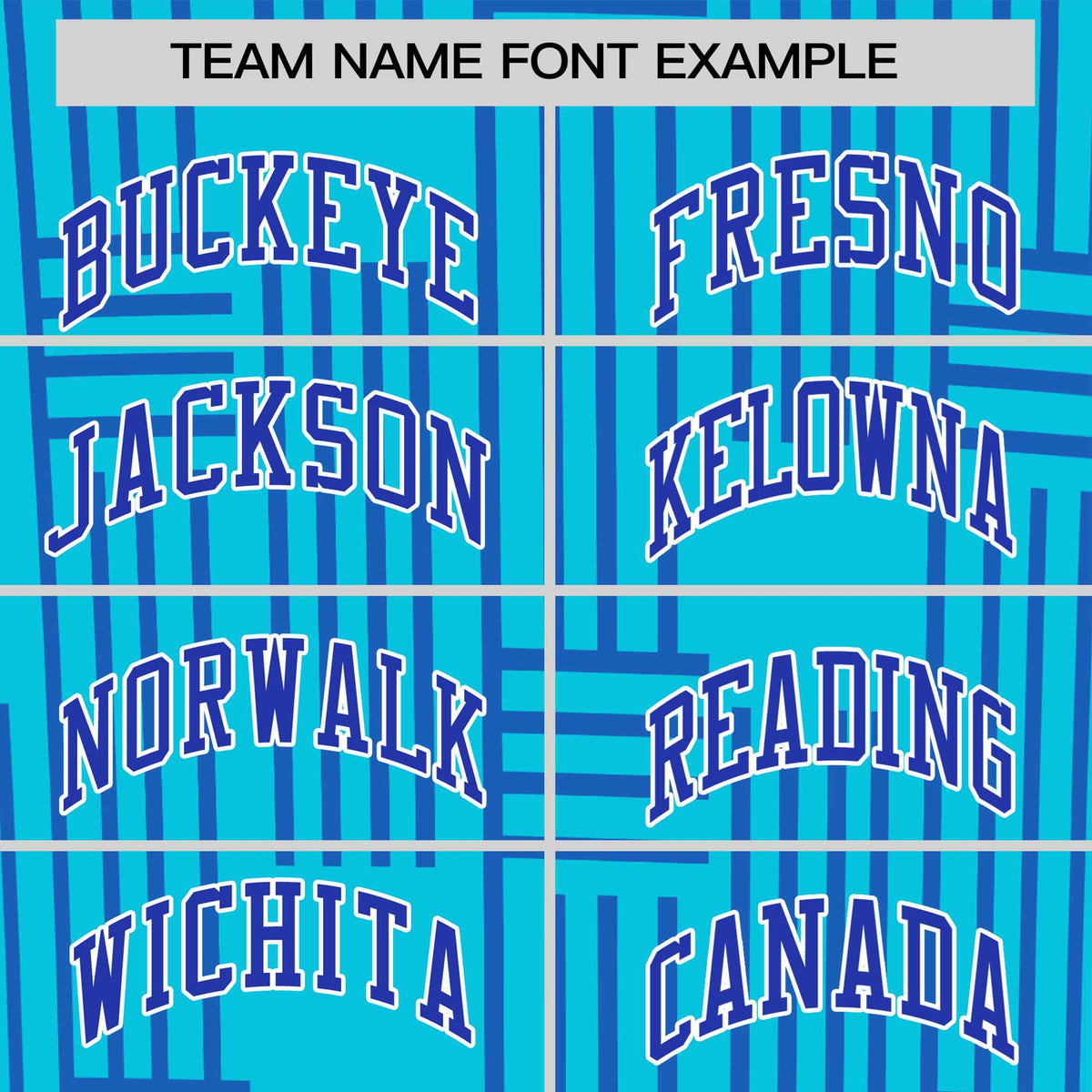Custom Sky Blue-Royal Blue Personalized Line Pattern Performance T-Shirt