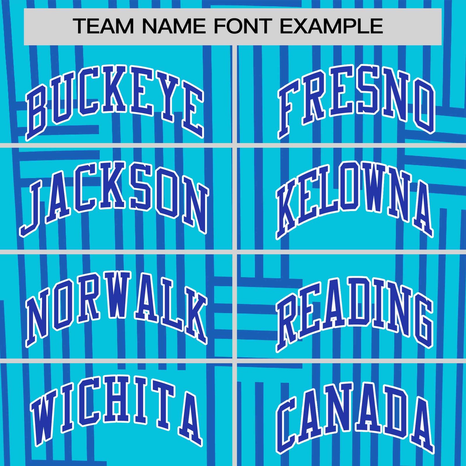 Custom Sky Blue-Royal Blue Personalized Line Pattern Performance T-Shirt