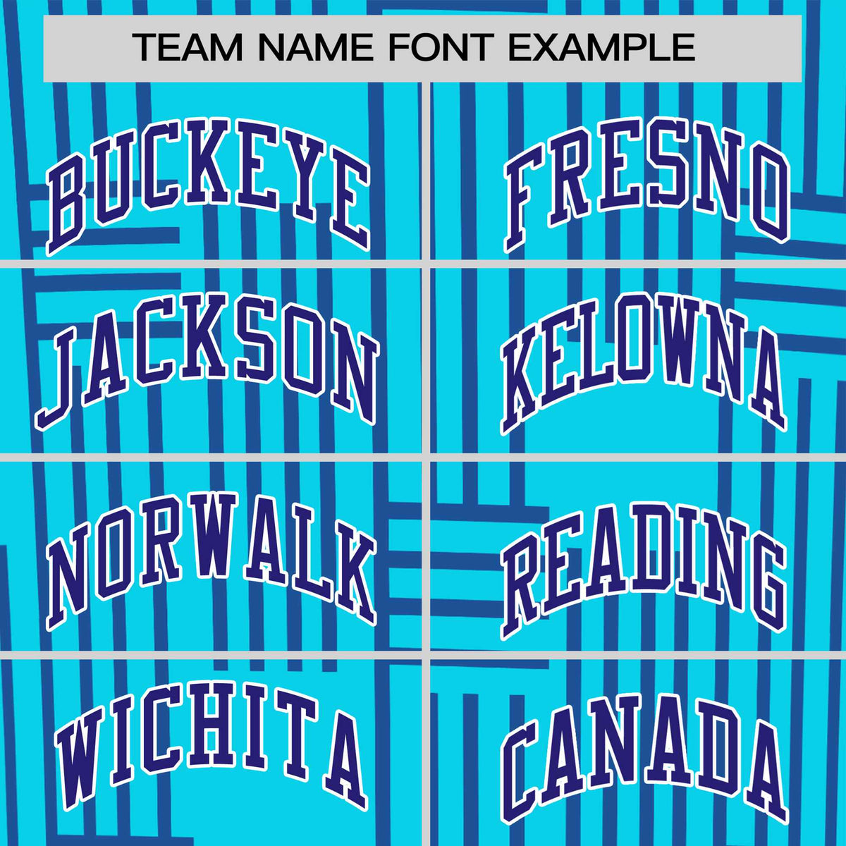 Custom Sky Blue-Purple Personalized Line Pattern Performance T-Shirt