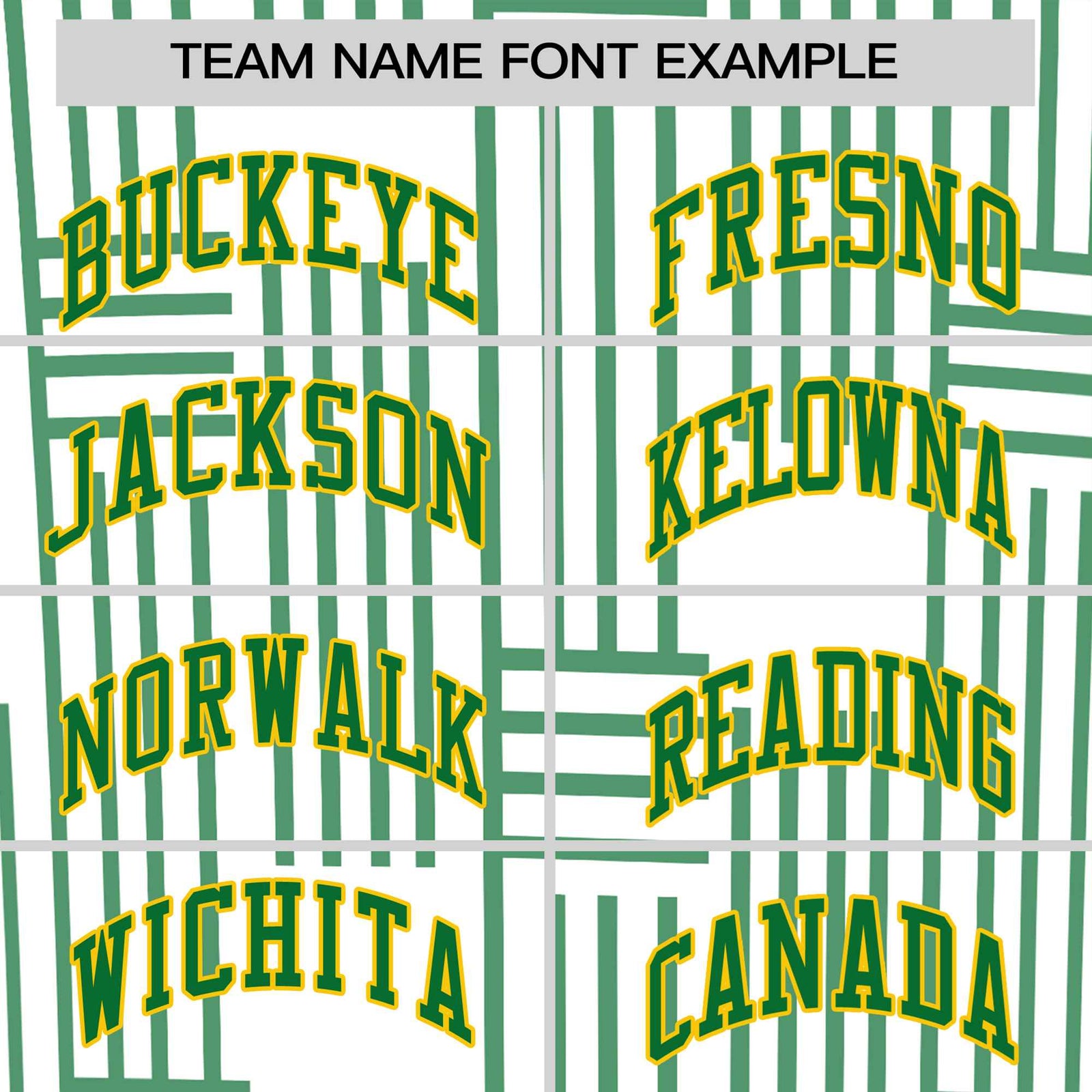 Custom White-Kelly Green Personalized Line Pattern Performance T-Shirt
