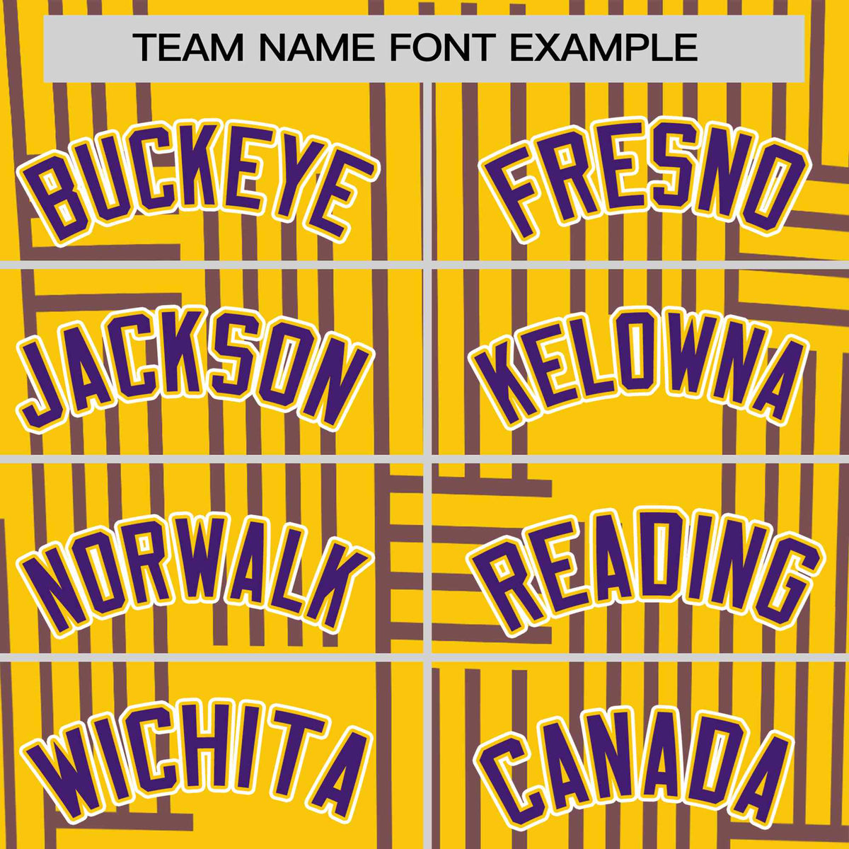 Custom Gold 01 Purple Personalized Line Pattern Performance T-Shirt