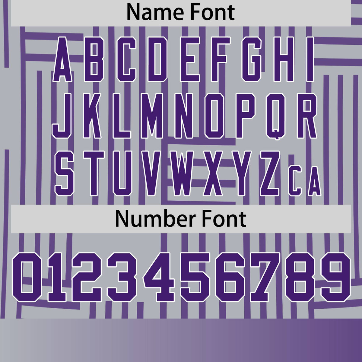 Custom Gray Purple Personalized Line Pattern Performance T-Shirt