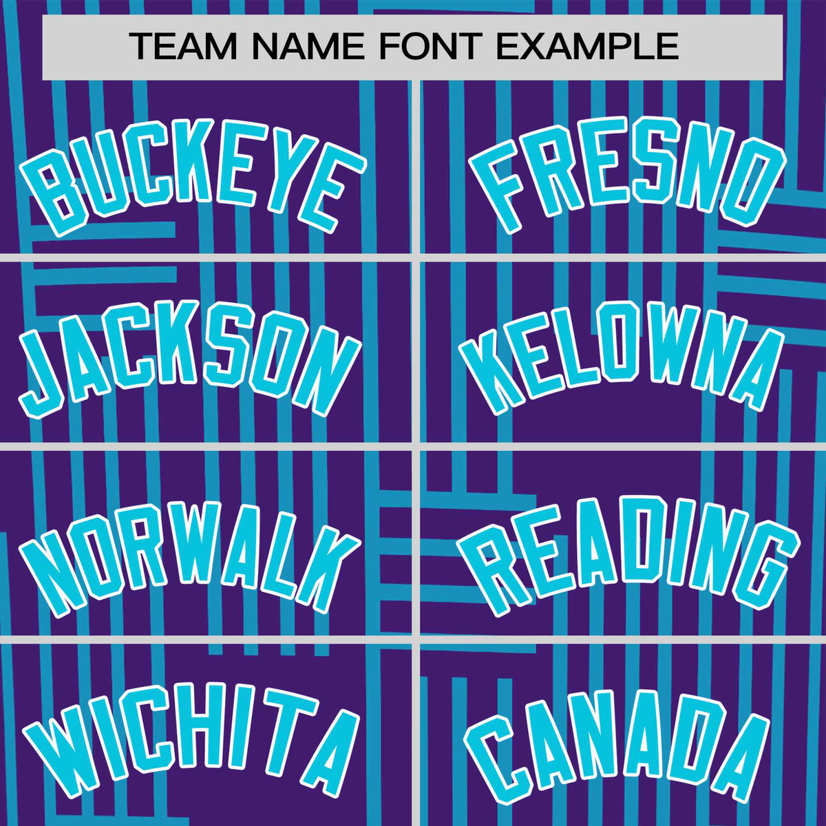 Custom Purple-Sky Blue Personalized Line Pattern Performance T-Shirt