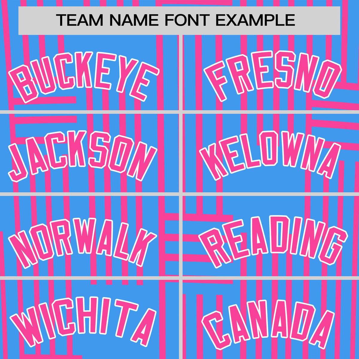 Custom Powder Blue-Pink Personalized Line Pattern Performance T-Shirt