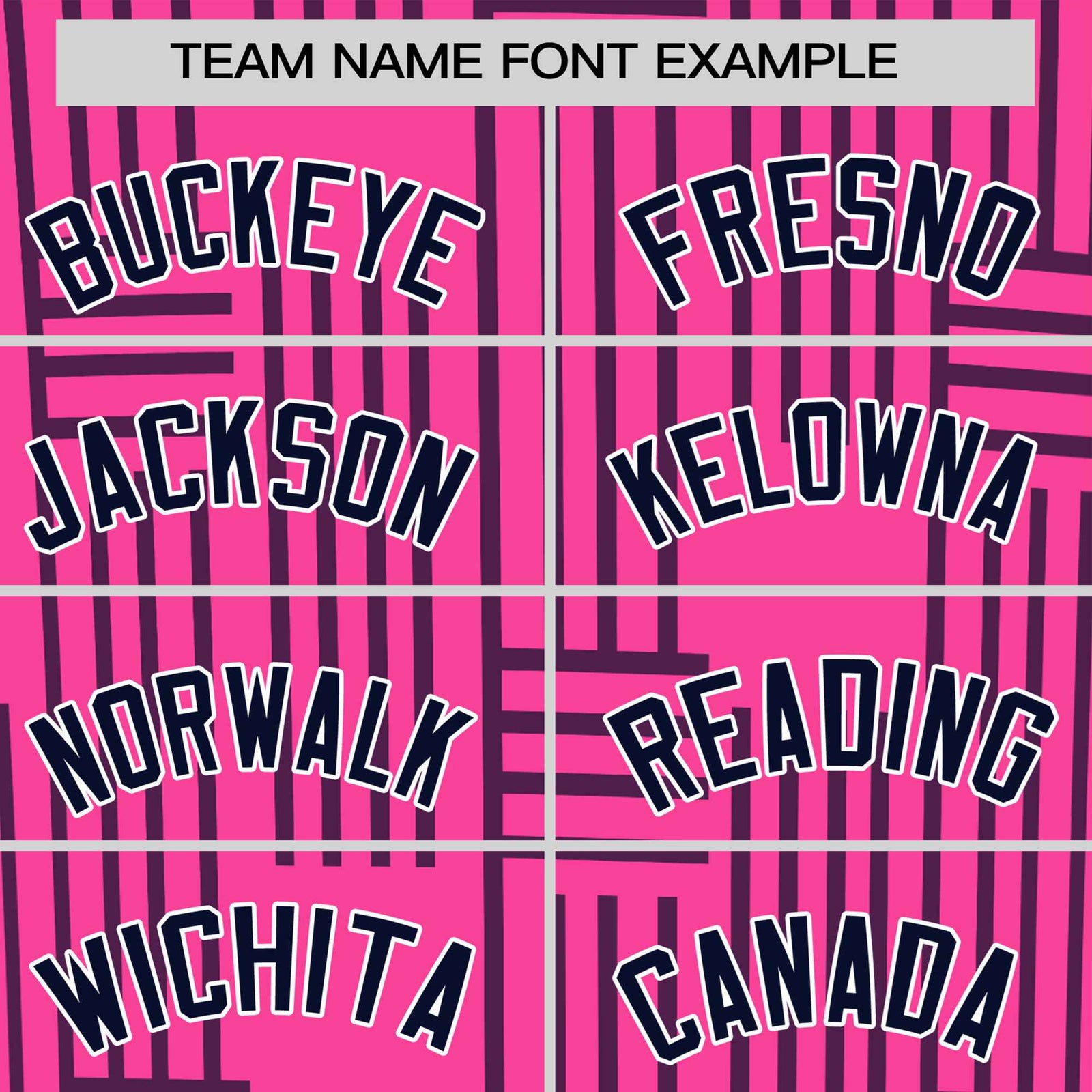 Custom Pink Navy Personalized Line Pattern Performance T-Shirt