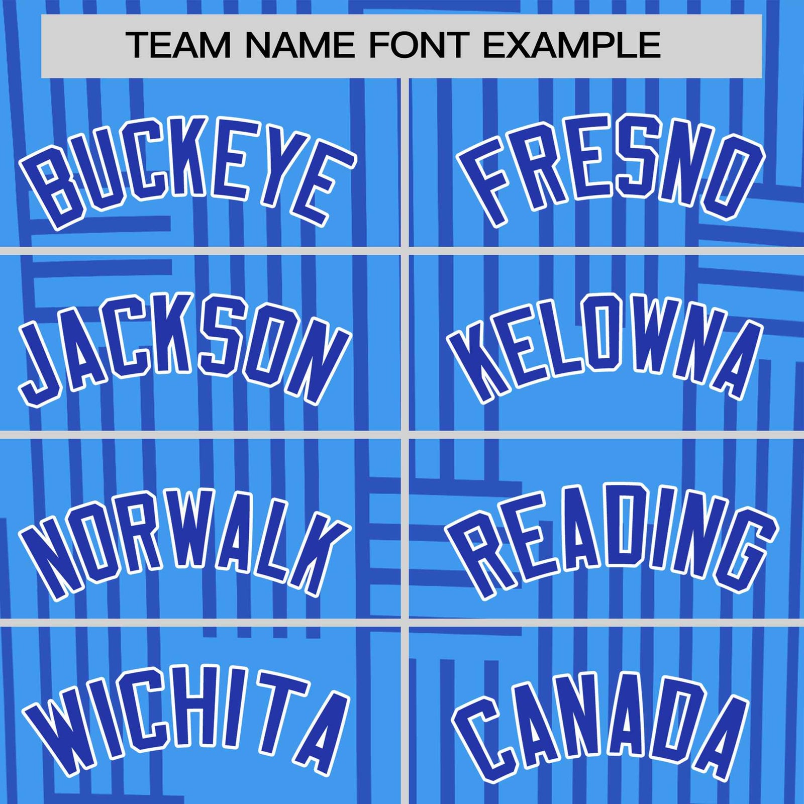 Custom Powder Blue-Royal Blue Personalized Line Pattern Performance T-Shirt