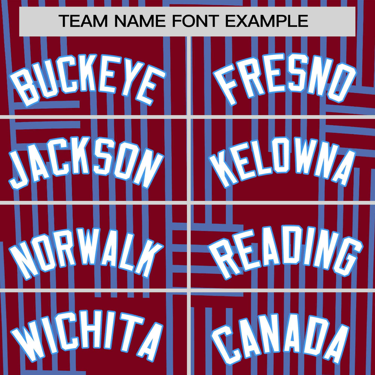 Custom Crimson-Powder Blue Personalized Line Pattern Performance T-Shirt