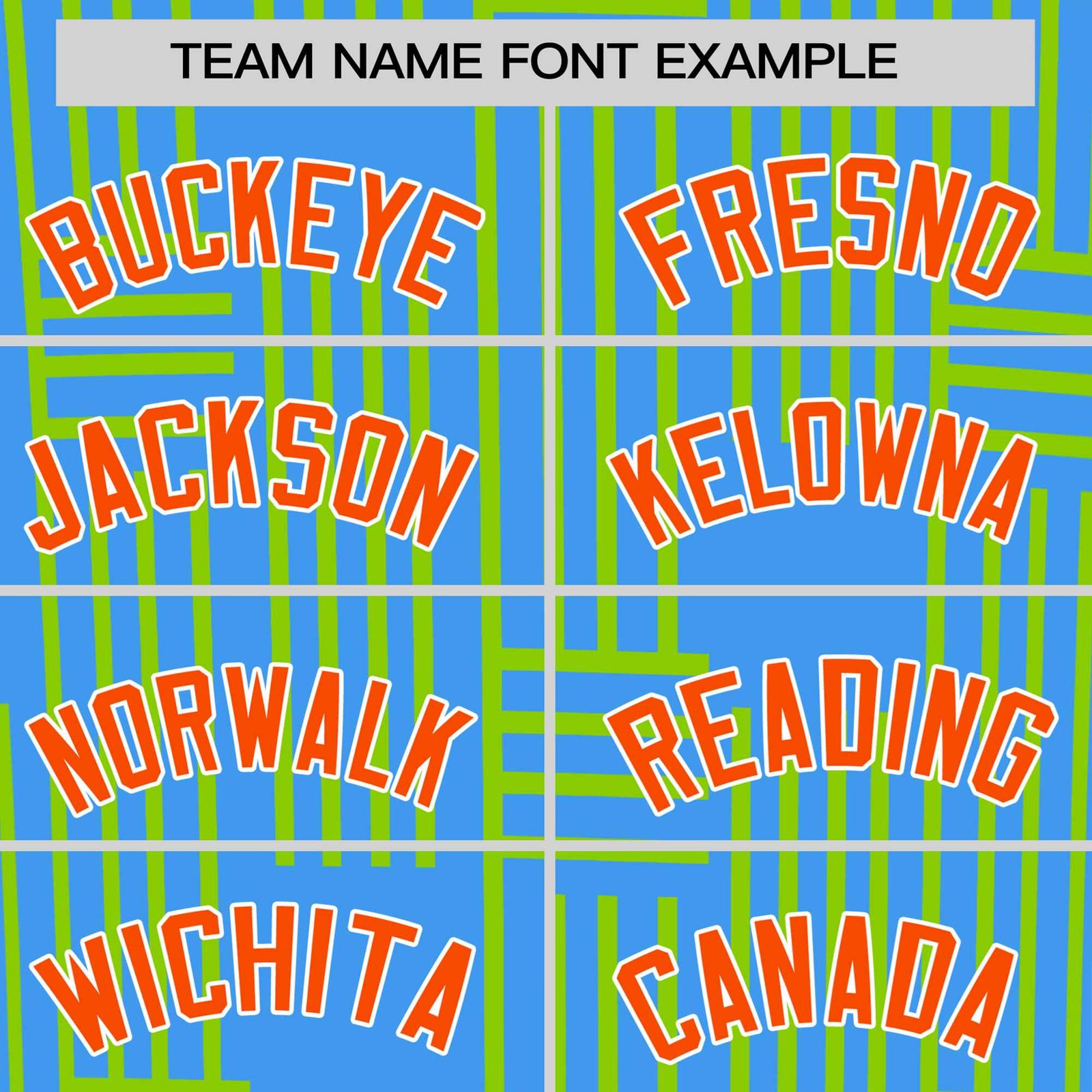 Custom Powder Blue-Neon Green Personalized Line Pattern Performance T-Shirt