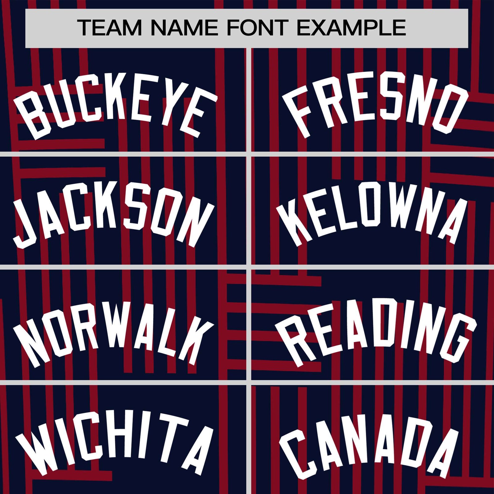 Custom Navy Red Personalized Line Pattern Performance T-Shirt