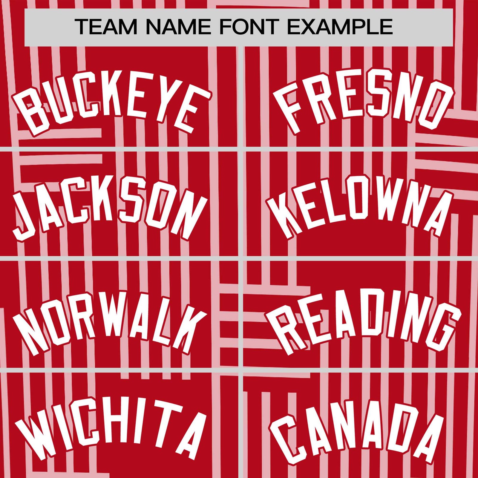 Custom Red White Personalized Line Pattern Performance T-Shirt