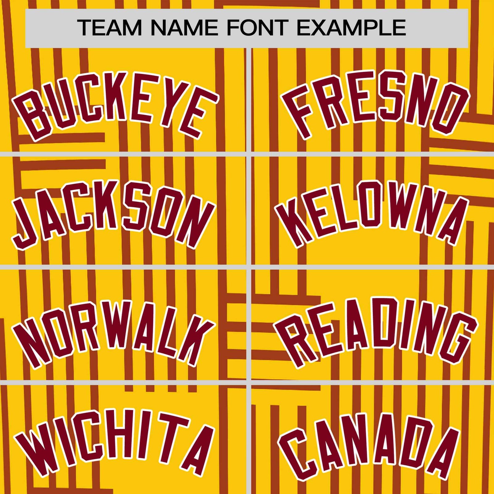 Custom Gold 01 Crimson Personalized Line Pattern Performance T-Shirt