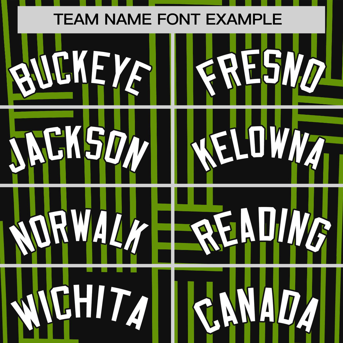 Custom Black-Neon Green Personalized Line Pattern Performance T-Shirt