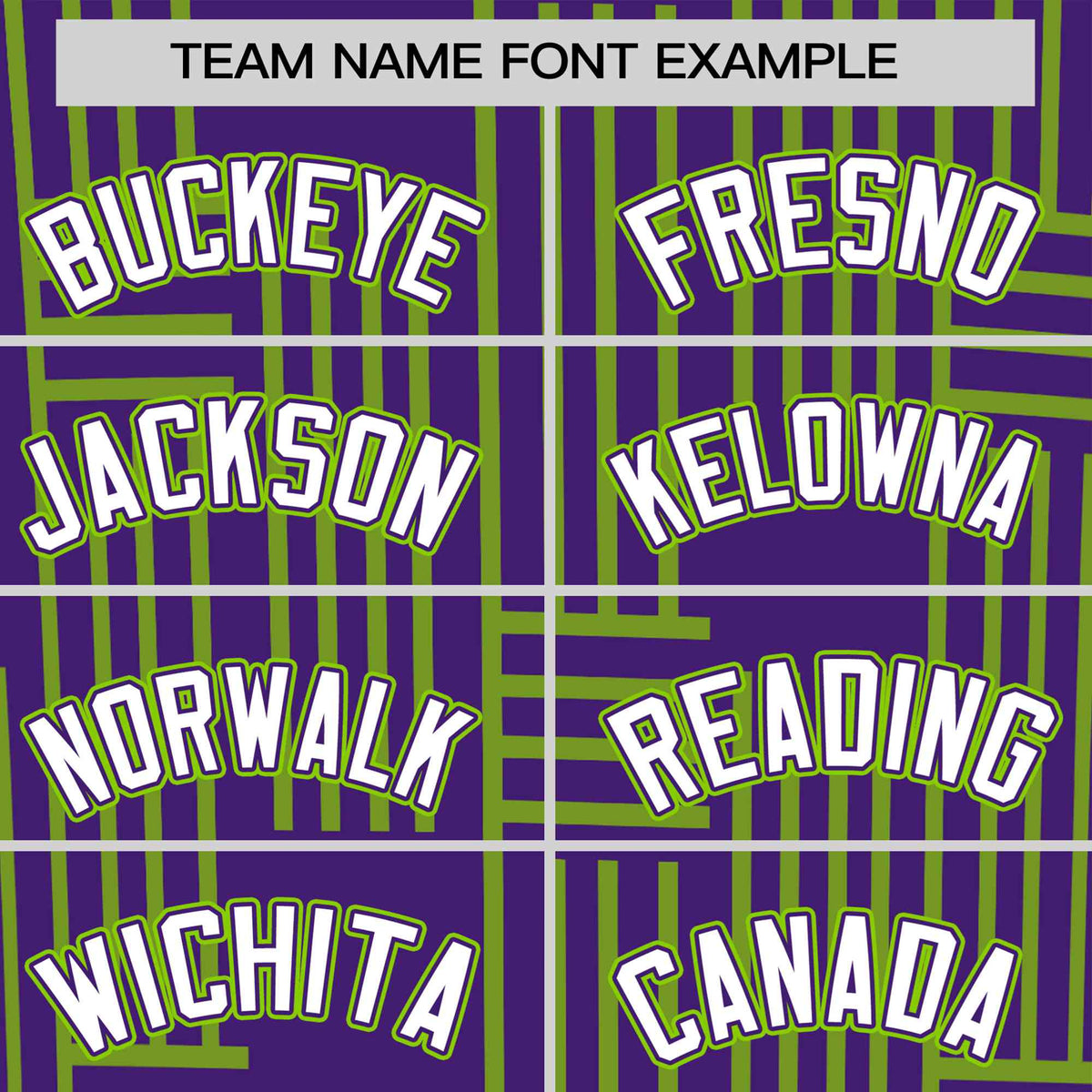 Custom Purple-Neon Green Personalized Line Pattern Performance T-Shirt