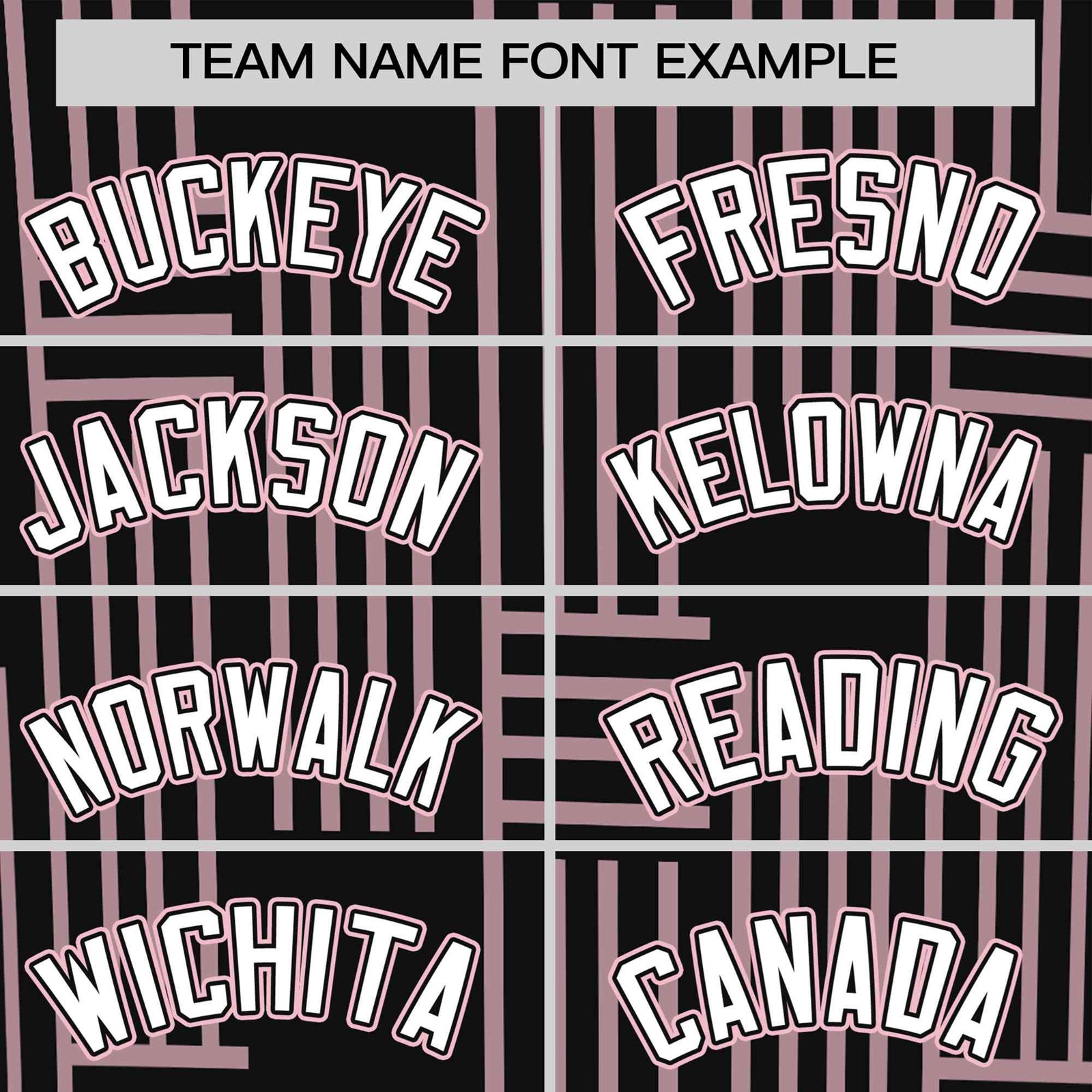 Custom Black-Light Pink Personalized Line Pattern Performance T-Shirt