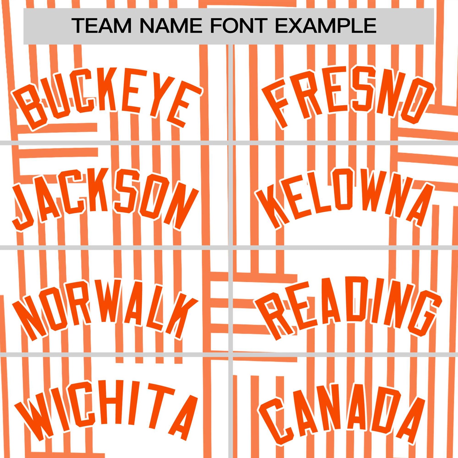 Custom White Orange Personalized Line Pattern Performance T-Shirt