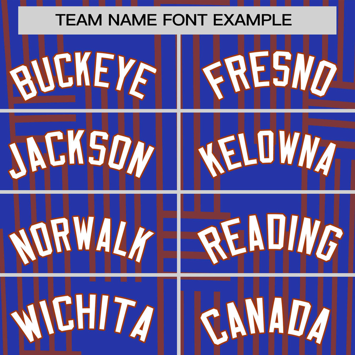 Custom Royal Blue-Texas Orange Personalized Line Pattern Performance T-Shirt