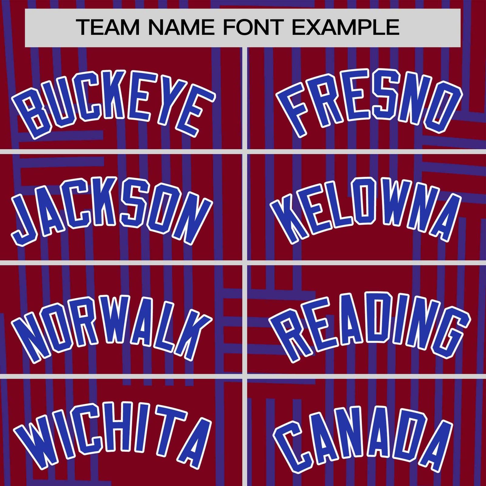 Custom Crimson-Royal Blue Personalized Line Pattern Performance T-Shirt