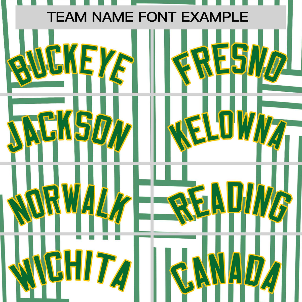 Custom White-Kelly Green Personalized Line Pattern Performance T-Shirt