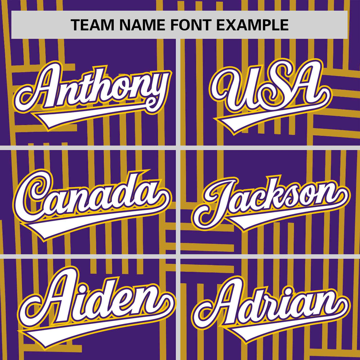 Custom Purple Gold 01 Personalized Line Pattern Performance T-Shirt