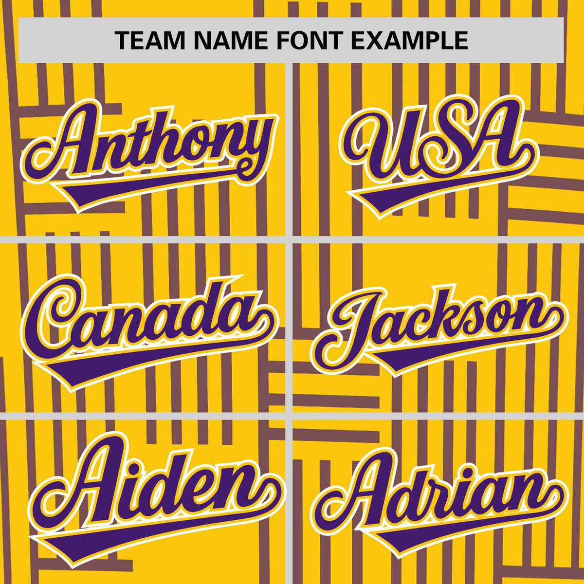 Custom Gold 01 Purple Personalized Line Pattern Performance T-Shirt