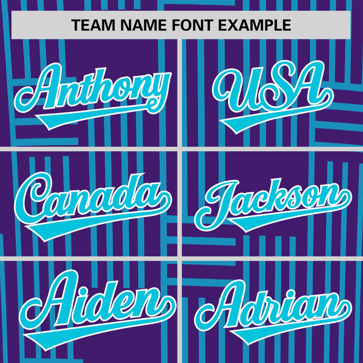 Custom Purple-Sky Blue Personalized Line Pattern Performance T-Shirt