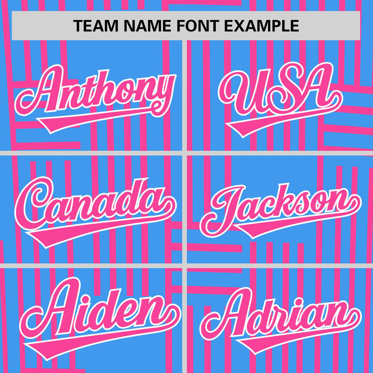 Custom Powder Blue-Pink Personalized Line Pattern Performance T-Shirt