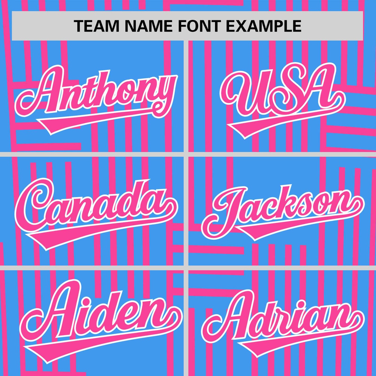 Custom Powder Blue-Pink Personalized Line Pattern Performance T-Shirt