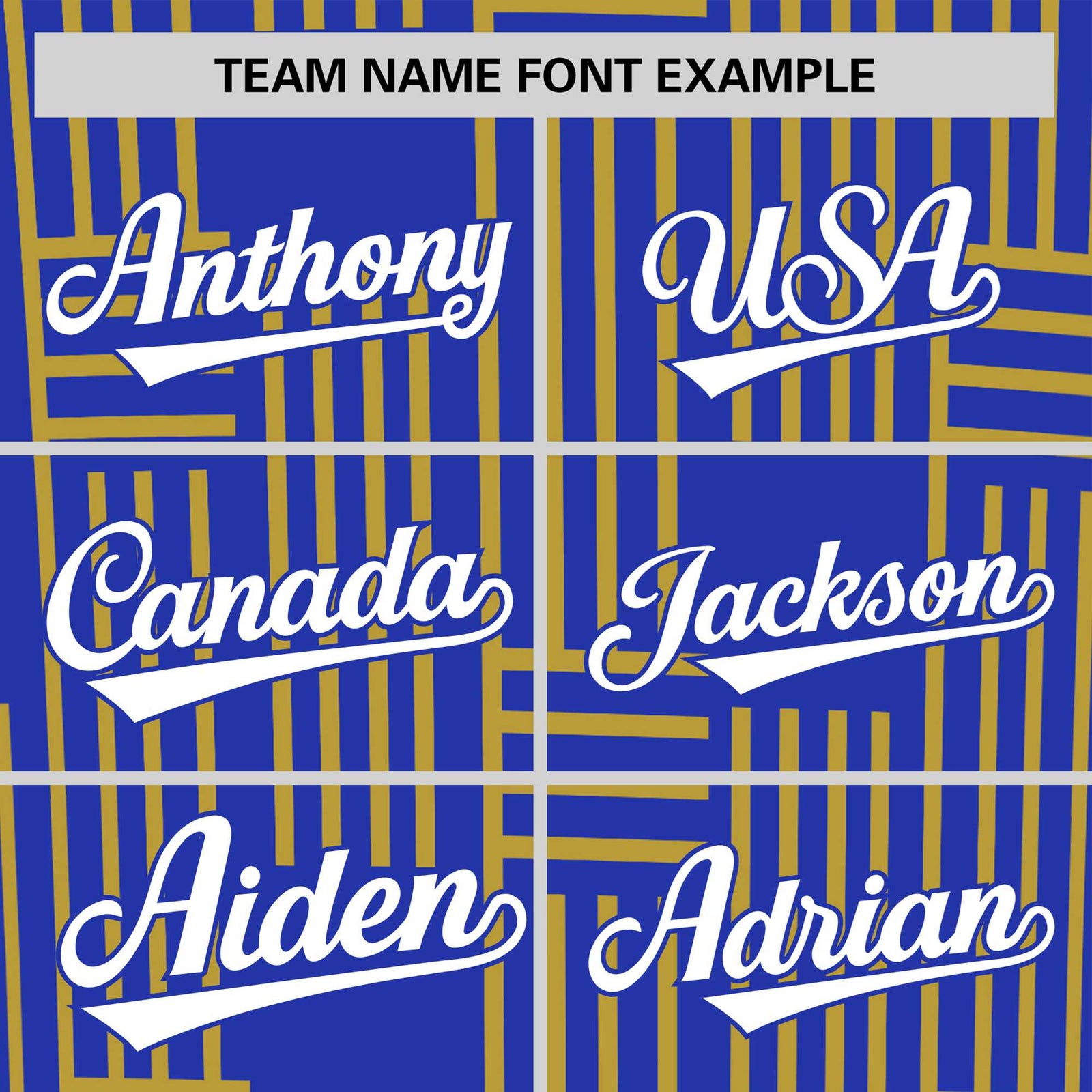 Custom Royal Blue-Gold 01 Personalized Line Pattern Performance T-Shirt
