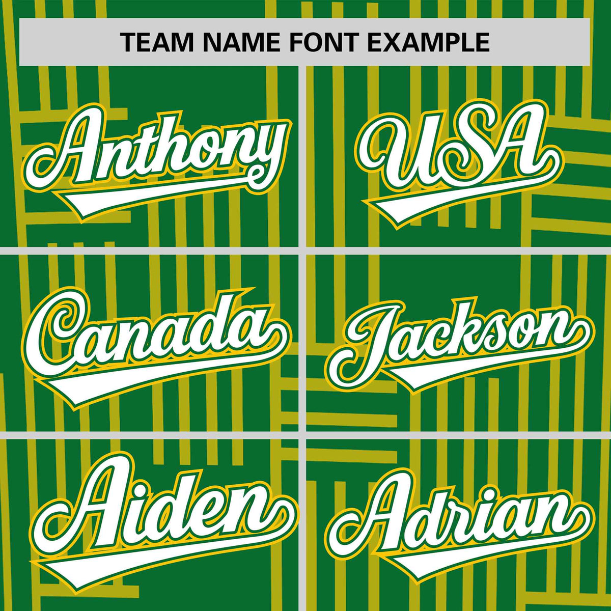 Custom Kelly Green-Gold 01 Personalized Line Pattern Performance T-Shirt