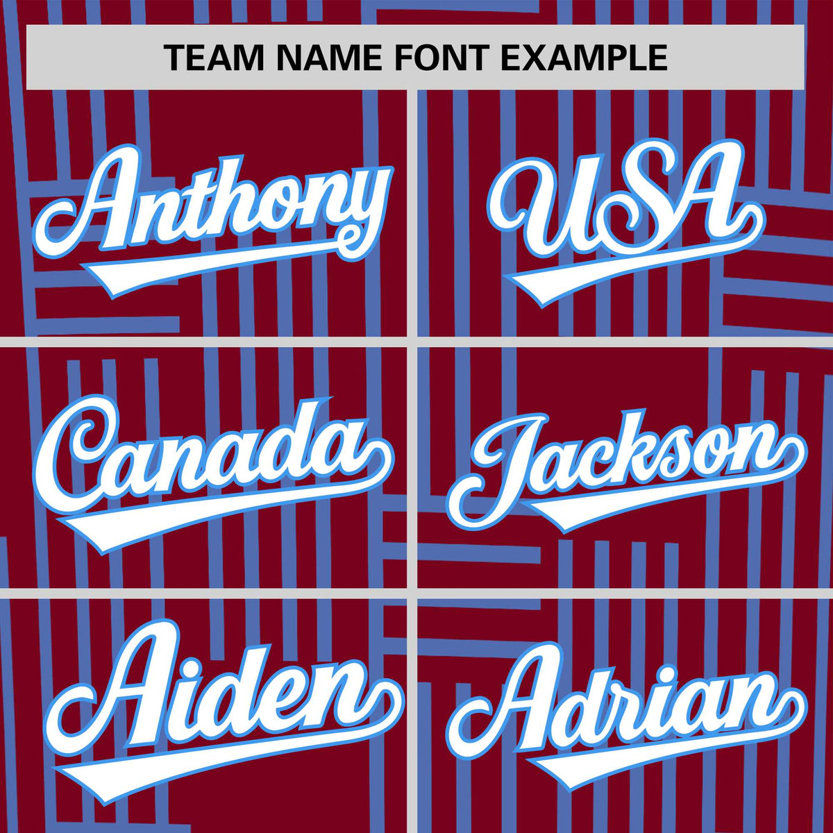 Custom Crimson-Powder Blue Personalized Line Pattern Performance T-Shirt