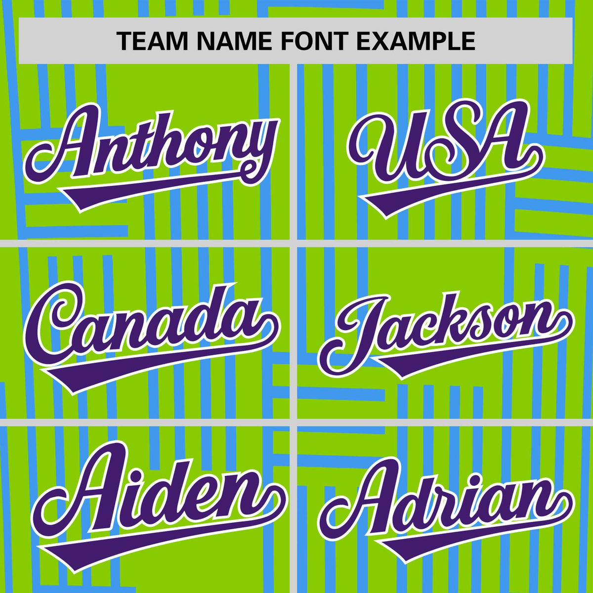 Custom Neon Green-Powder Blue Personalized Line Pattern Performance T-Shirt