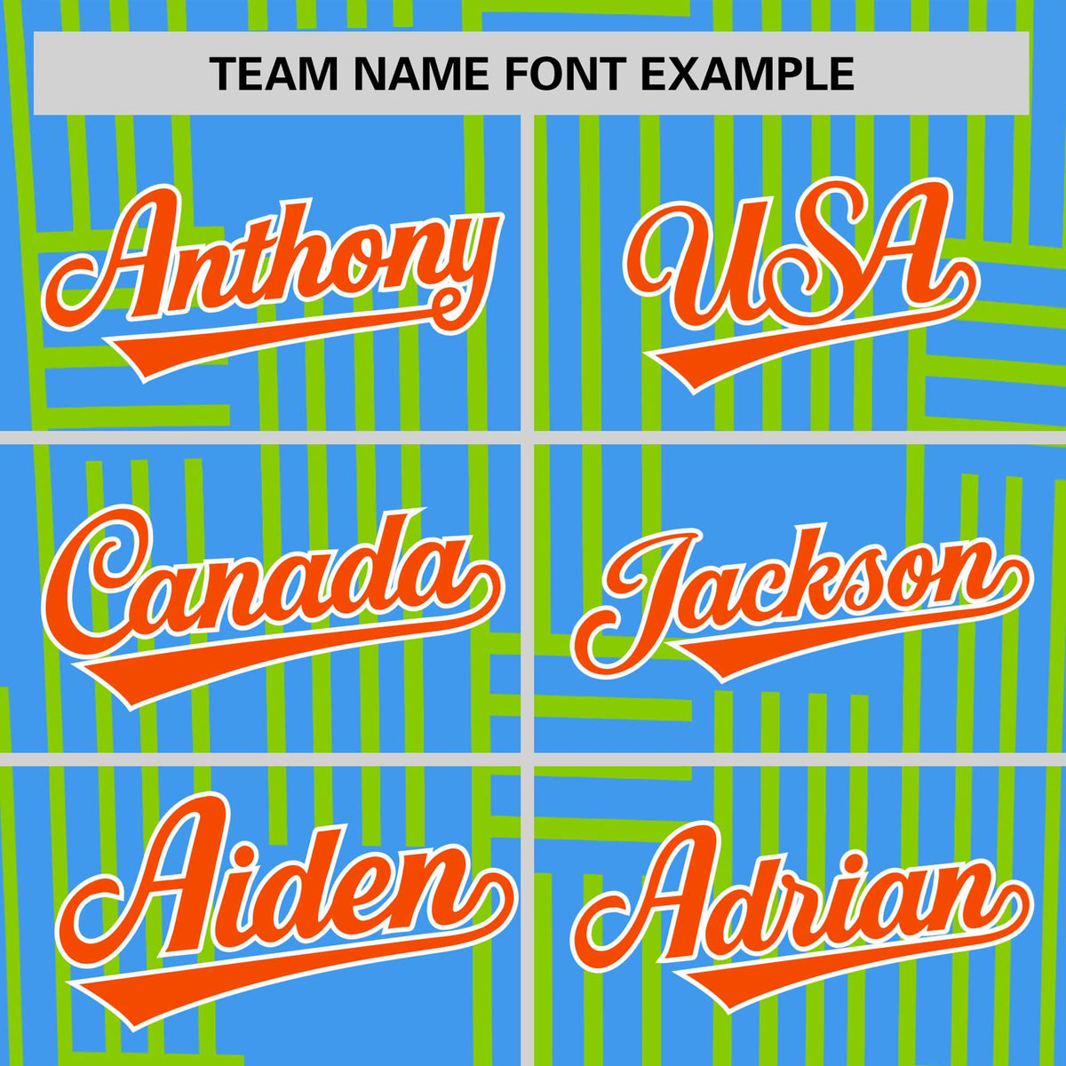 Custom Powder Blue-Neon Green Personalized Line Pattern Performance T-Shirt
