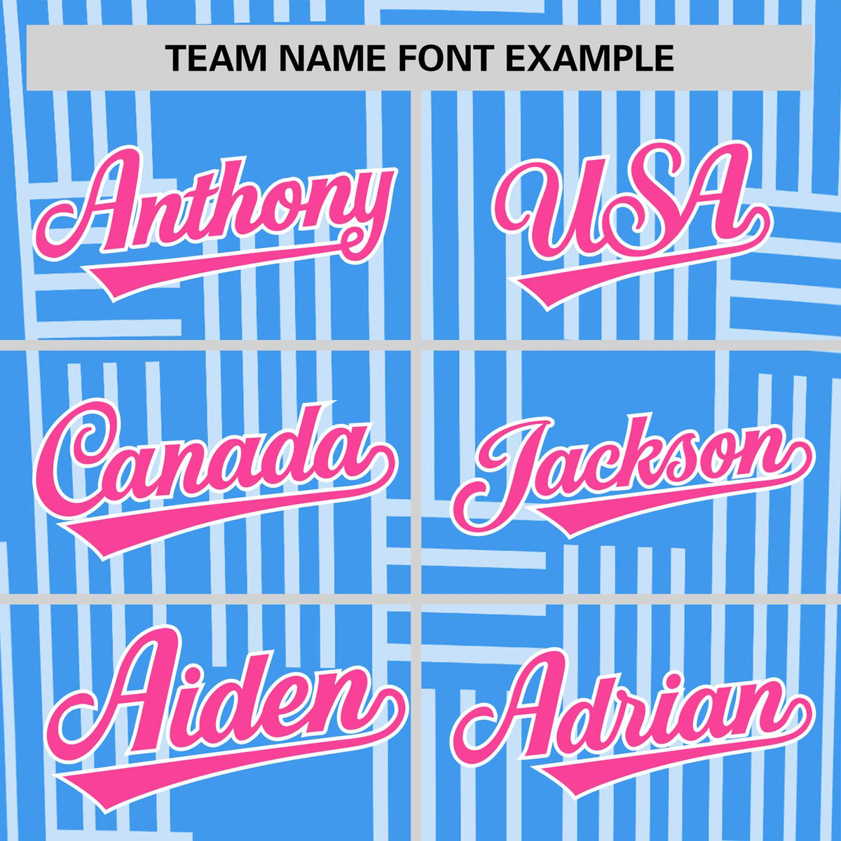 Custom Powder Blue-White Personalized Line Pattern Performance T-Shirt