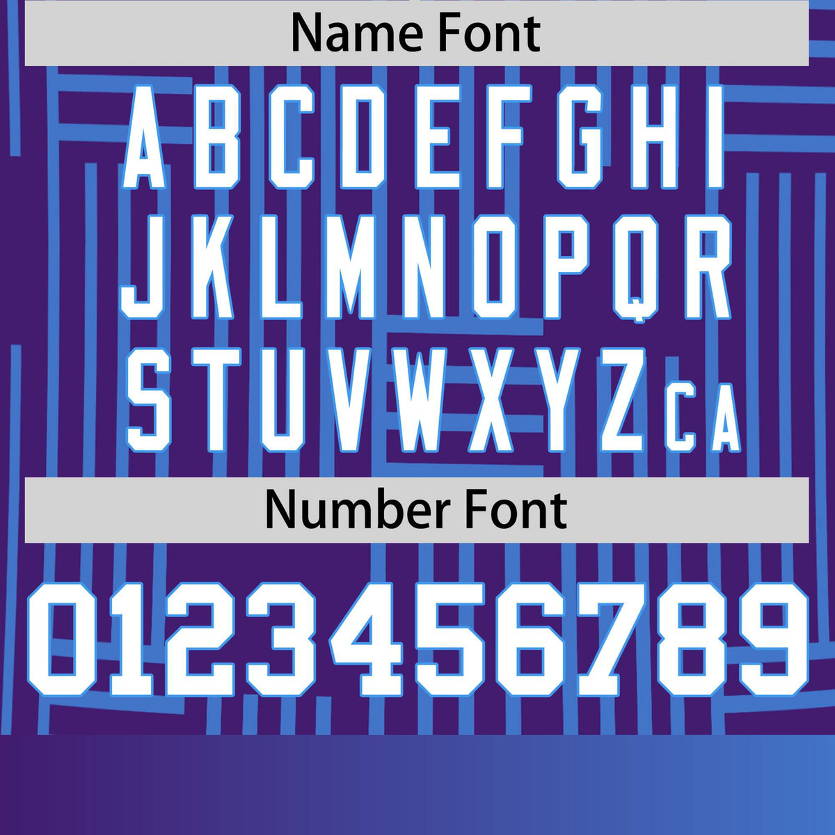 Custom Purple-Powder Blue Personalized Line Pattern Performance T-Shirt